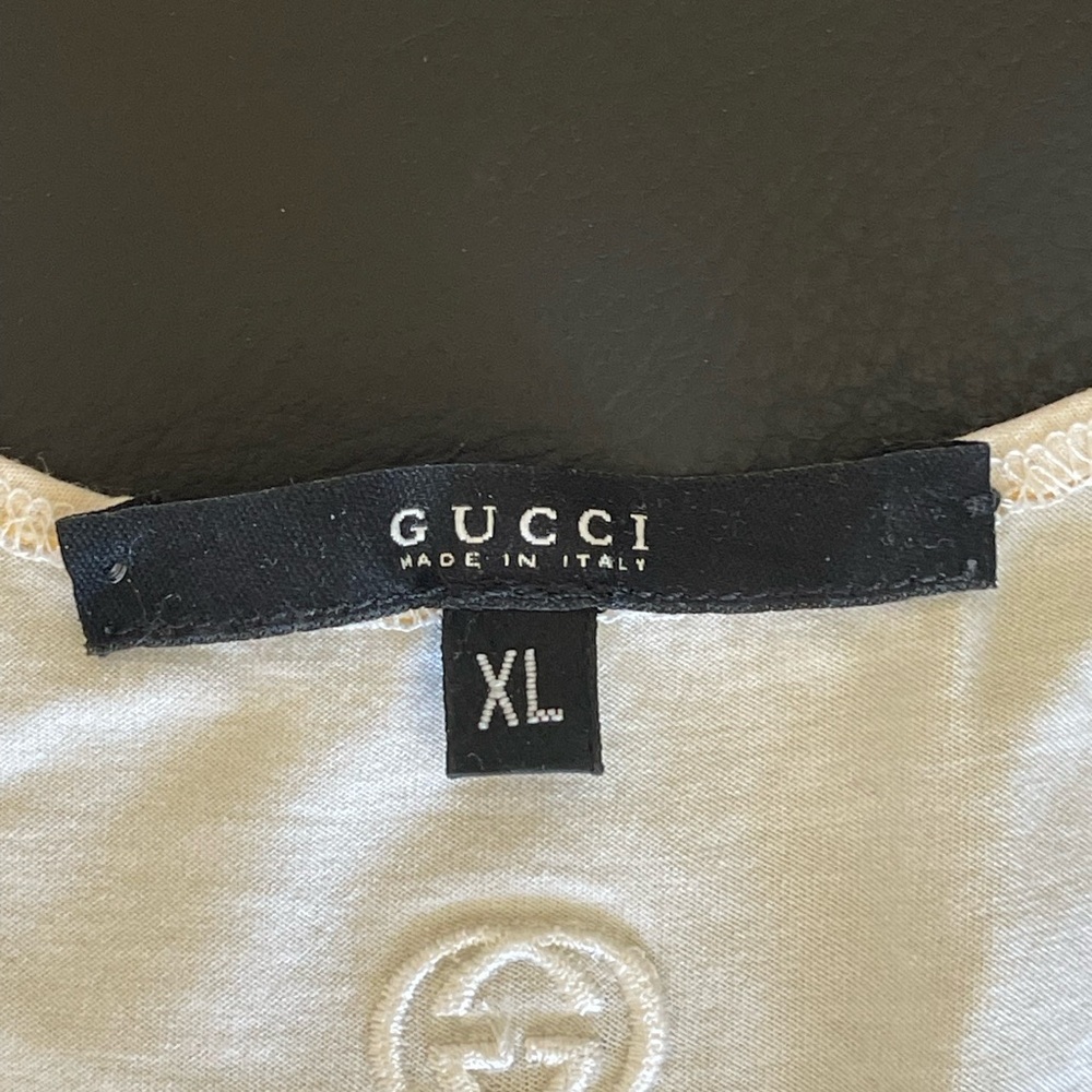 GUCCI White Sleeveless Top - Picture 6 of 9
